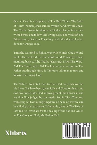 Produktbild: Out of Zion the Spirit of Truth the Voice of the Bridegroom