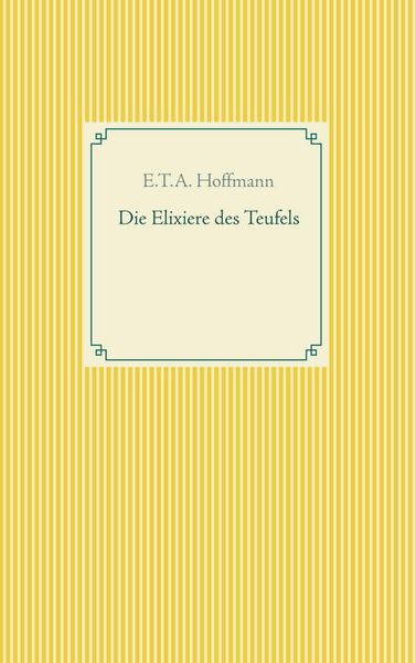 Produktbild: Die Elixiere des Teufels