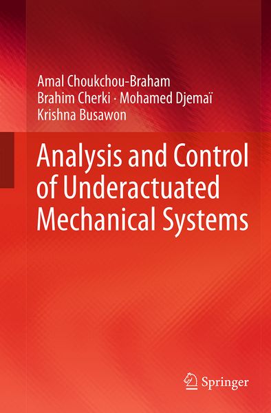 Produktbild: Analysis and Control of Underactuated Mechanical Systems