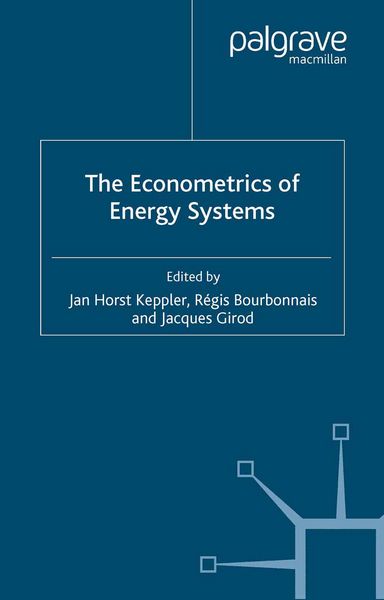 Produktbild: The Econometrics of Energy Systems