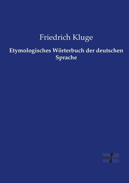 Produktbild: Etymologisches W&ouml;rterbuch der deutschen Sprache