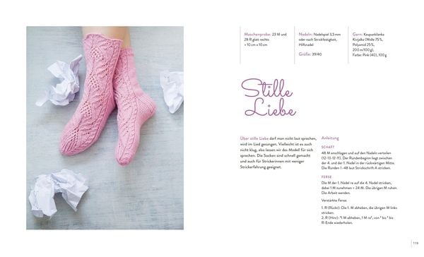 Produktbild: Zauberhafte Lace-Socken