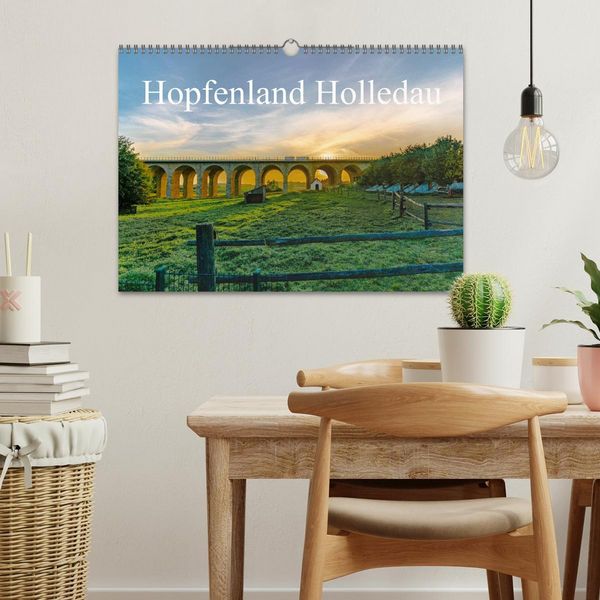 Produktbild: Hopfenland Holledau (Wandkalender 2026 DIN A3 quer), CALVENDO Monatskalender