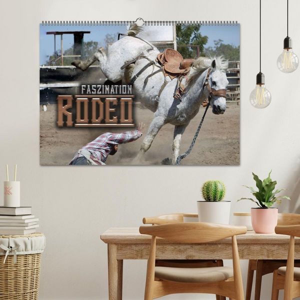 Produktbild: Faszination Rodeo (Wandkalender 2026 DIN A2 quer), CALVENDO Monatskalender