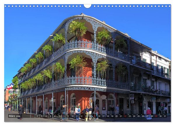 Produktbild: Grand Old South - Die S&uuml;dstaaten der USA (Wandkalender 2026 DIN A3 quer), CALVENDO Monatskalender