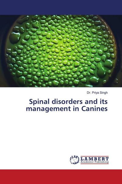 Produktbild: Spinal disorders and its management in Canines