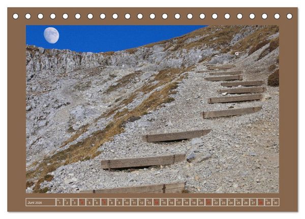 Produktbild: Sch&ouml;ne Wege im Salzburger Land (Tischkalender 2026 DIN A5 quer), CALVENDO Monatskalender