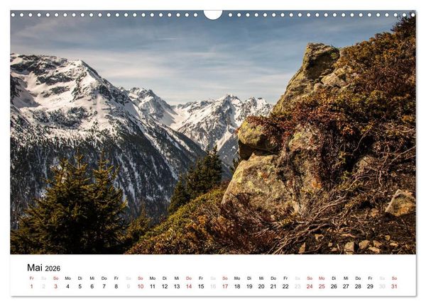 Produktbild: Bergpixel "kreuz und quer durch die Alpen" (Wandkalender 2026 DIN A3 quer), CALVENDO Monatskalender