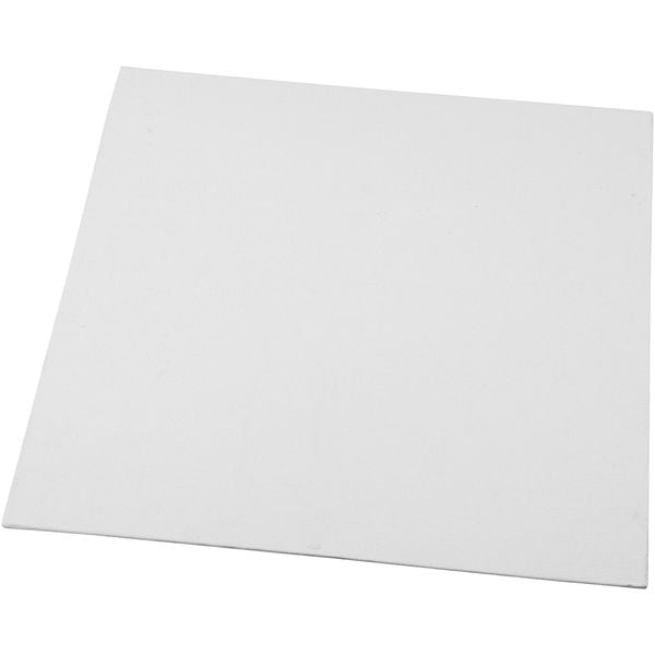 Produktbild: Creativ Company Malplatten Leinwandplatte, Wei&szlig;, 30x30 cm, Dicke 3 mm, 280 g, 1 Stk