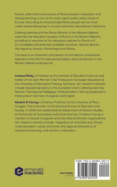 Produktbild: Lifelong Learning and the Roma Minority in the Western Balkans