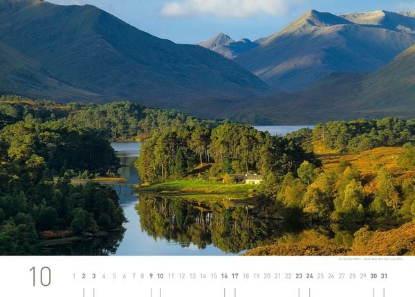 Produktbild: Schottland Exklusivkalender 2027