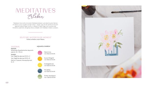 Produktbild: Selfcare Watercolor &ndash; Kreative Momente f&uuml;r mich