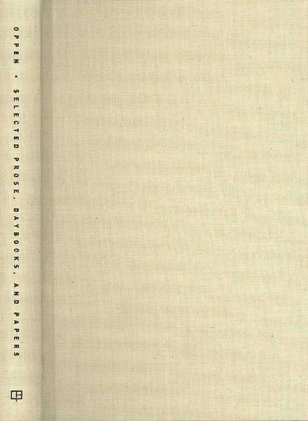 Produktbild: Selected Prose, Daybooks, and Papers