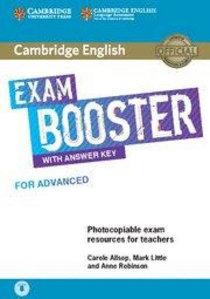 Produktbild: Cambridge English Exam Booster for Advanced with Answer Key with Audio