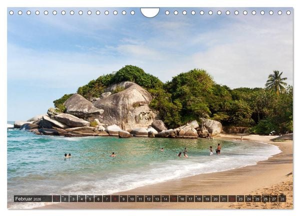 Produktbild: Kolumbien Impressionen (Wandkalender 2026 DIN A4 quer), CALVENDO Monatskalender