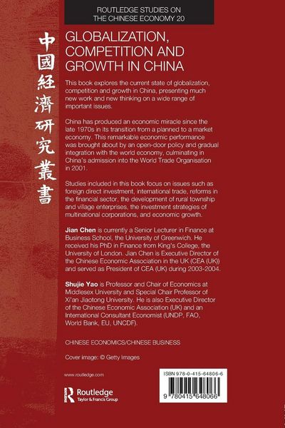 Produktbild: Globalization, Competition and Growth in China