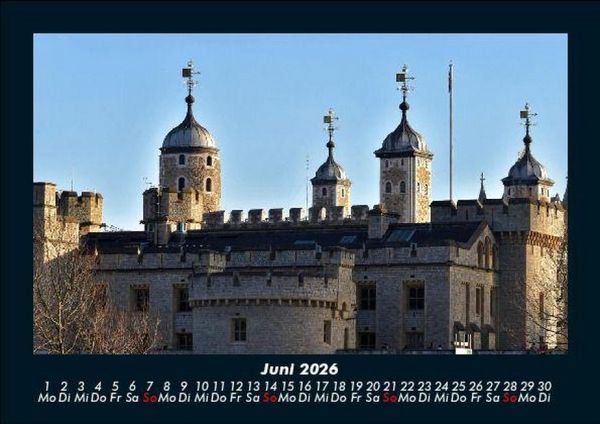 Produktbild: London 2026 Fotokalender DIN A5