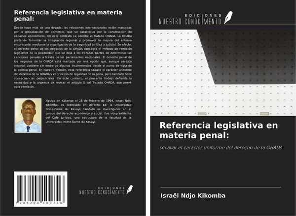 Produktbild: Referencia legislativa en materia penal: