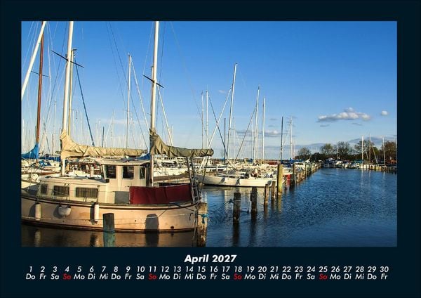 Produktbild: Boote 2027 Fotokalender DIN A4