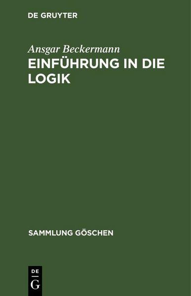 Produktbild: Einf&uuml;hrung in die Logik