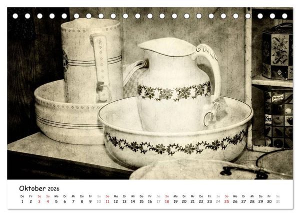 Produktbild: Retro (Tischkalender 2026 DIN A5 quer), CALVENDO Monatskalender
