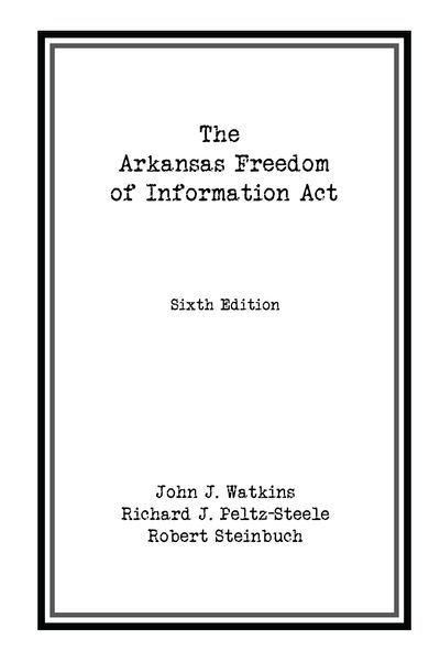 Produktbild: Arkansas Freedom of Information Act