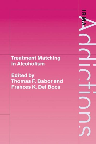 Produktbild: Treatment Matching in Alcoholism