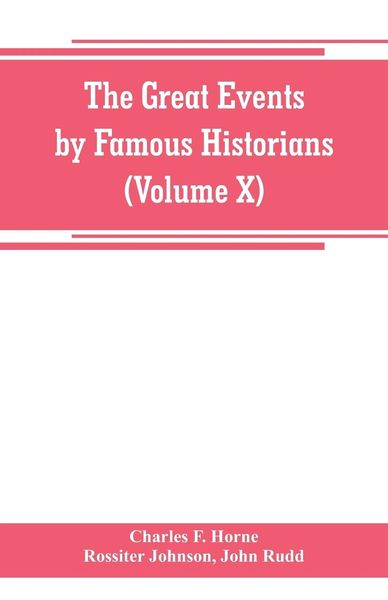 Produktbild: The great events by famous historians (Volume X)