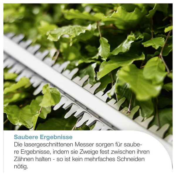 Produktbild: GARDENA Akku-Heckenschere EasyCut 45/18V P4A Ready-To-Use Set Akku Akku-Heckenschere 18 V Li-Ion 450 mm