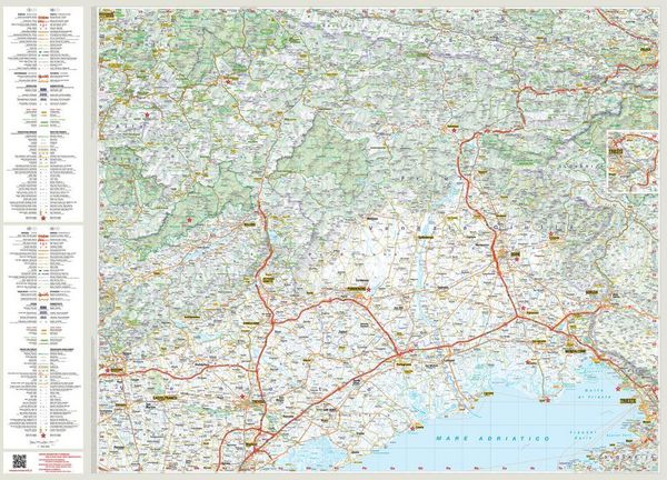 Produktbild: MARCO POLO Reisekarte Italien 04 Venetien, Friaul, Gardasee 1:200.000