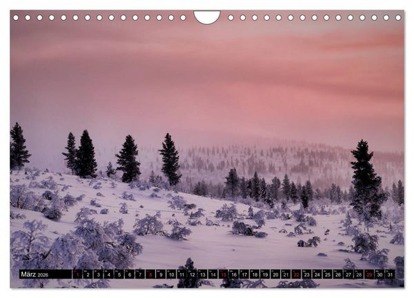 Produktbild: Wundersch&ouml;nes Finnisch - Lappland (Wandkalender 2026 DIN A4 quer), CALVENDO Monatskalender