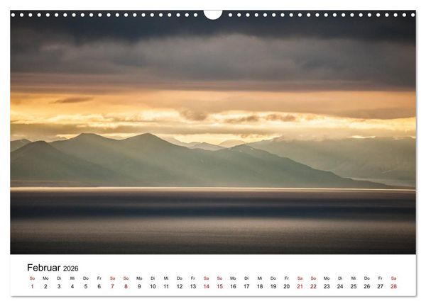 Produktbild: Spitzbergenkalender (Wandkalender 2026 DIN A3 quer), CALVENDO Monatskalender