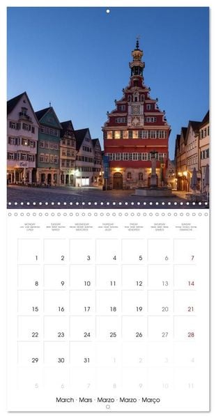 Produktbild: German City Perspectives (Wall Calendar 2027 12 &times; 12 Inch) CALVENDO 12 Month Wall Calendar