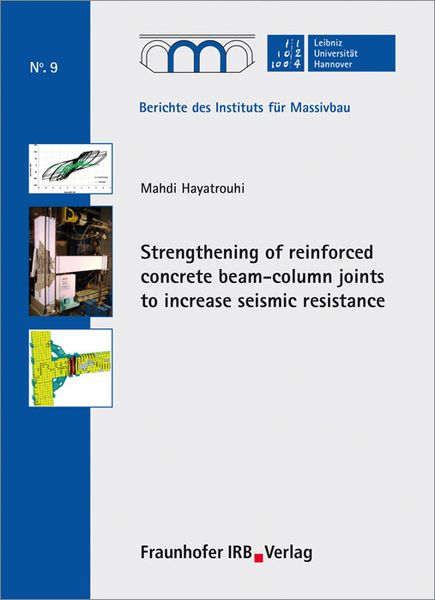 Produktbild: Strengthening of reinforced concrete beam-column joints to increase seismic resistance