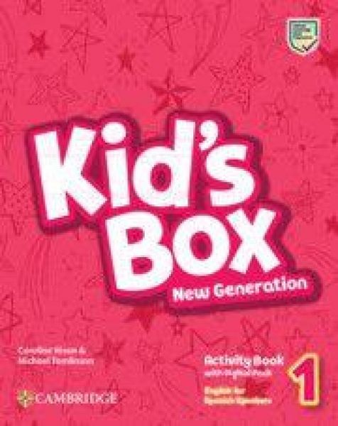 Produktbild: Kid's Box New Generation Level 1 Activity Book with Home Booklet and Digital Pack English for Spanish Speakers