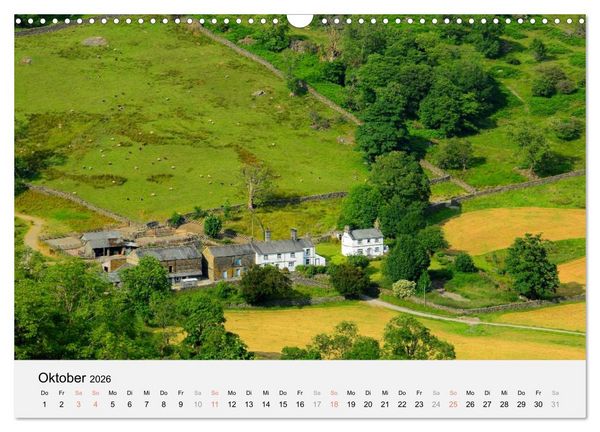 Produktbild: Sommer im Lake District (Wandkalender 2026 DIN A3 quer), CALVENDO Monatskalender