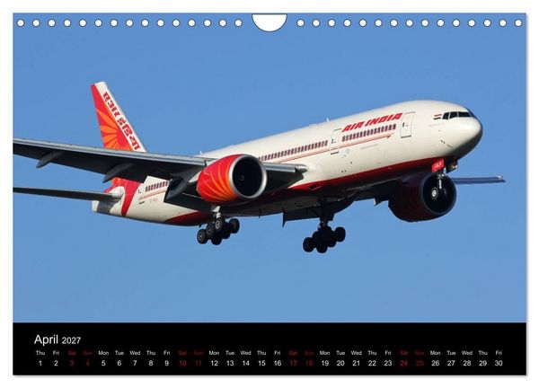 Produktbild: Widebody Jets (Wall Calendar 2027 DIN A4 landscape), CALVENDO 12 Month Wall Calendar