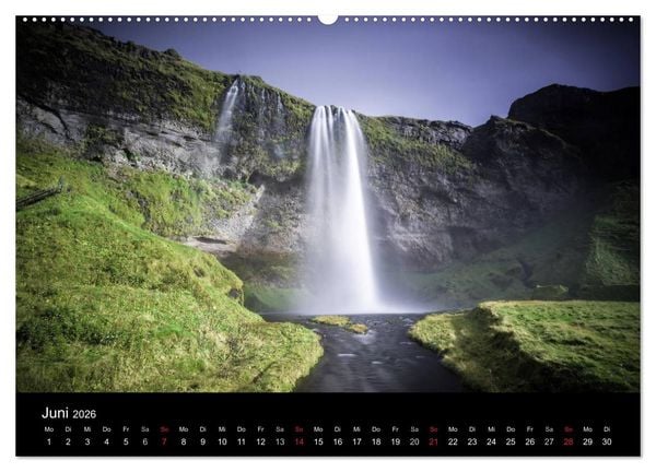 Produktbild: Island Impressionen von Armin Fuchs (hochwertiger Premium Wandkalender 2026 DIN A2 quer), Kunstdruck in Hochglanz