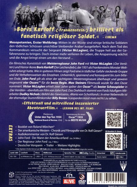 Produktbild: Die letzte Patrouille (The Lost Patrol) (Filmjuwelen)