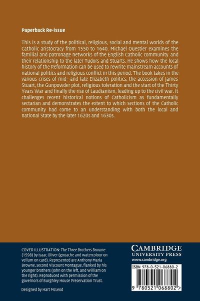 Produktbild: Catholicism and Community in Early Modern England