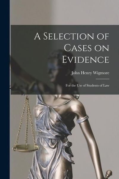 Produktbild: A Selection of Cases on Evidence