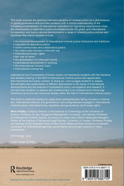 Produktbild: International and Comparative Criminal Justice