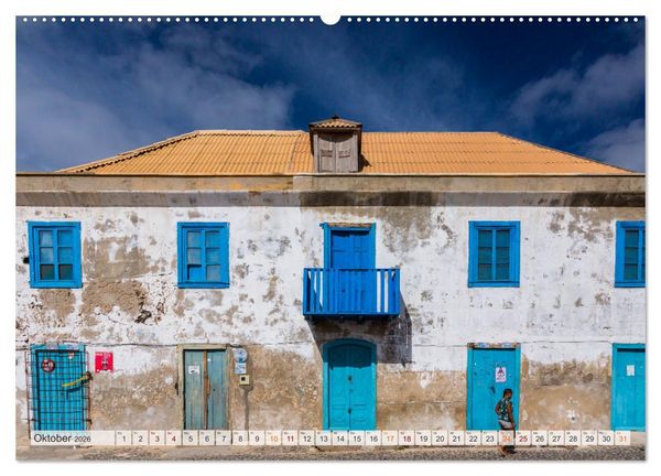 Produktbild: Cabo Verde - Inseln voller Farbe, Licht und Lebendigkeit (hochwertiger Premium Wandkalender 2026 DIN A2 quer), Kunstdruck in Hochglanz