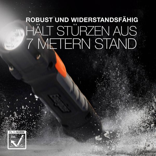 Produktbild: Energizer Hardcase 2AA LED Taschenlampe batteriebetrieben 300 lm 340 g