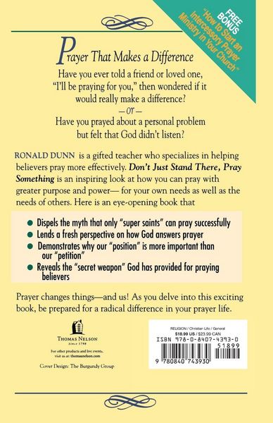 Produktbild: A Don't Just Stand There, Pray Something