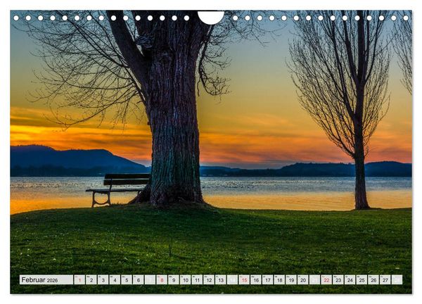 Produktbild: Auszeit Bodensee (Wandkalender 2026 DIN A4 quer), CALVENDO Monatskalender