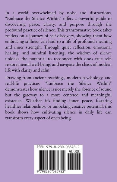 Produktbild: Embrace the Silence Within