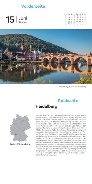 Produktbild: Deutschland - KUNTH 365-Tage-Abrei&szlig;kalender 2027