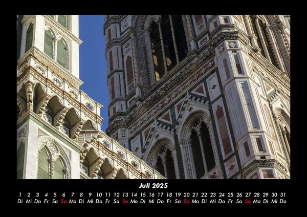 Produktbild: Florenz 2025 Fotokalender DIN A3
