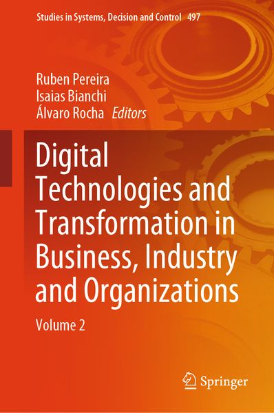 Produktbild: Digital Technologies and Transformation in Business, Industry and Organizations